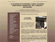 Tablet Screenshot of laalacenadealejandra.com